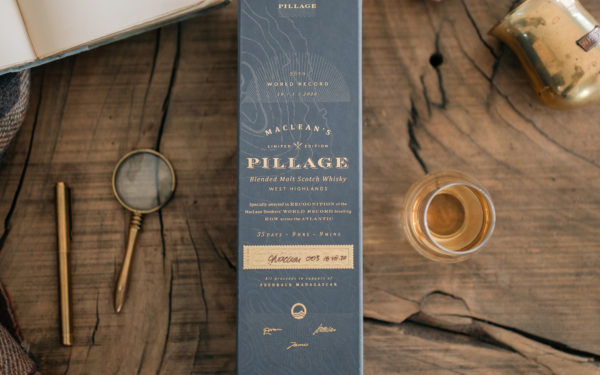 Pillage packaging produced by Blue Box design
